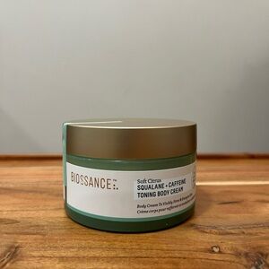 biossance squalane + caffeine toning body cream